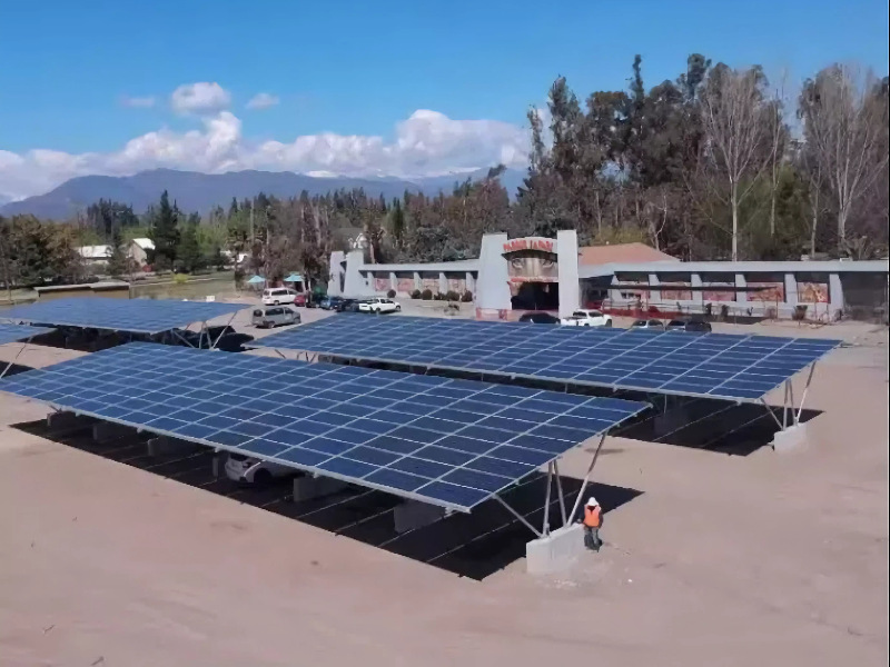 Solar Energy Carport Shed